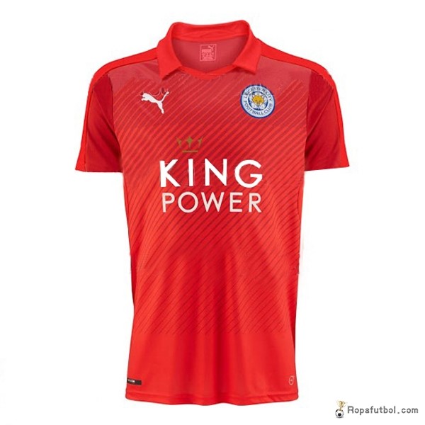 Tailandia Camiseta Leicester City Replica Segunda Ropa 2016/17 Rojo